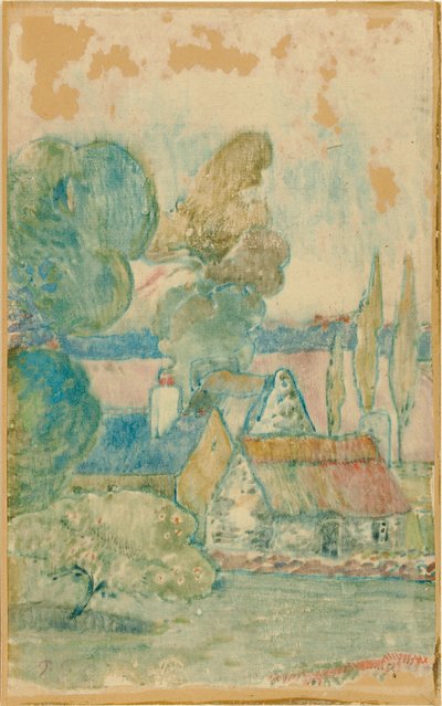 Die Strohhütten von Paul Gauguin