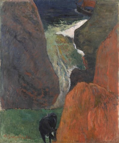 Marine mit Kuh, 1888 von Paul Gauguin