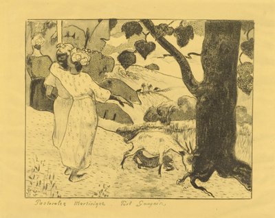 Pastoralen von Martinique von Paul Gauguin