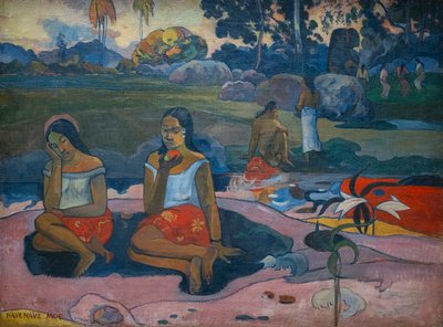 NAVE NAVE MOE (Heilige Quelle: Süße Träume) von Paul Gauguin