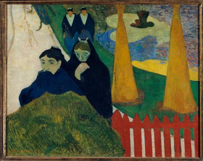 Alte Frauen in Arles von Paul Gauguin