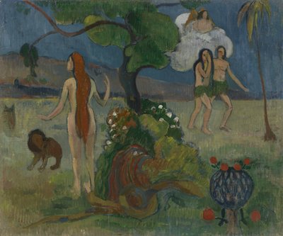 Verlorenes Paradies, um 1890 von Paul Gauguin