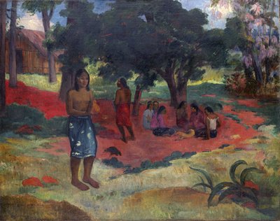 Parau Parau (Geflüsterte Worte) von Paul Gauguin