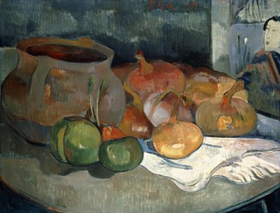 Stillleben mit Kürbissen, 1889 von Paul Gauguin