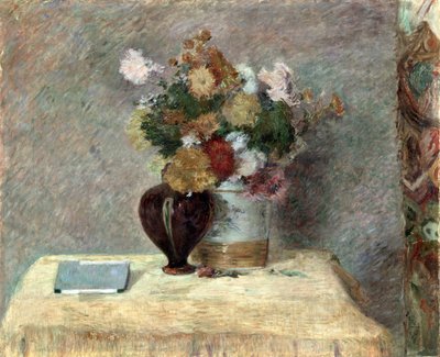 Stillleben mit Blumen von Paul Gauguin