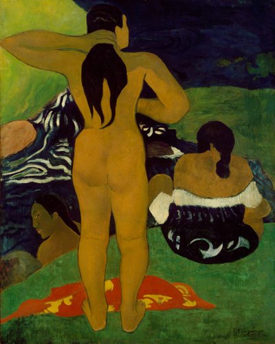 Tahitianische Frauen beim Baden, 1892 von Paul Gauguin
