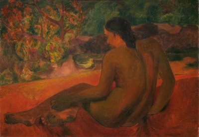 Tahitische Frau von Paul Gauguin