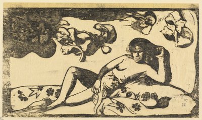 Te Arii Vahine (Frau königlichen Blutes) von Paul Gauguin