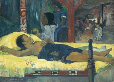 Die Geburt Te tamari no atua, 1896 von Paul Gauguin
