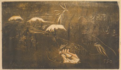 Das Universum wird erschaffen von Paul Gauguin