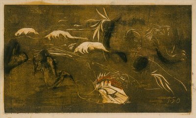 Das Universum wird erschaffen, 1893-94 von Paul Gauguin