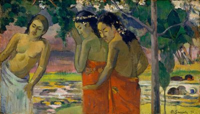 Drei tahitianische Frauen, 1896 von Paul Gauguin