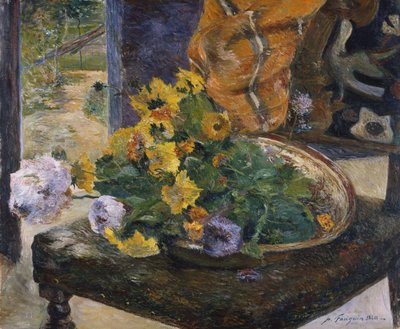 Einen Strauß machen, 1880 von Paul Gauguin