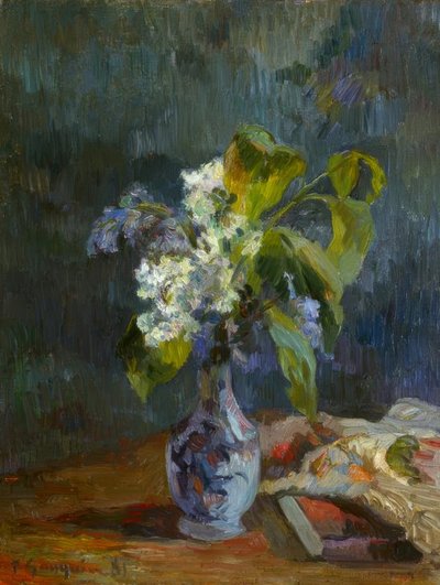 Vase mit Blumen von Paul Gauguin