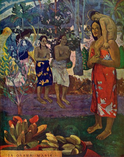 Wir grüßen dich, Maria, 1936 von Paul Gauguin