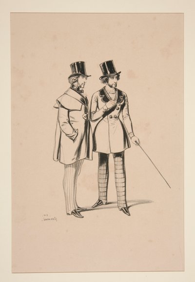 (?) (MODES.) von Paul Gavarni