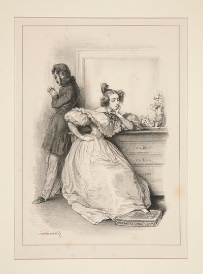 (BOUDERIE.) von Paul Gavarni