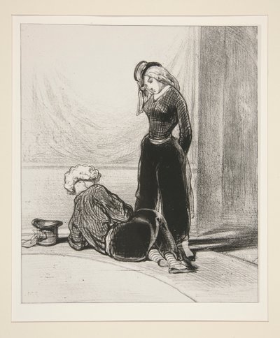 (EN DEBARDEURS.) von Paul Gavarni