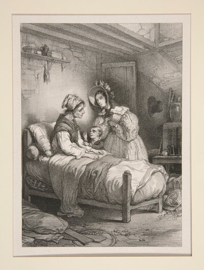 Hauspflege von Paul Gavarni