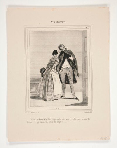 A Propos D von Paul Gavarni
