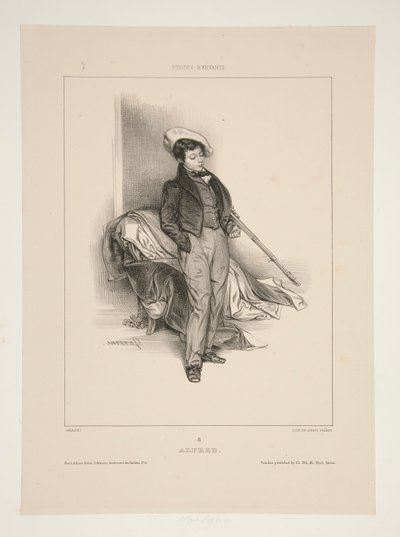 Alfred (Feydeau) von Paul Gavarni