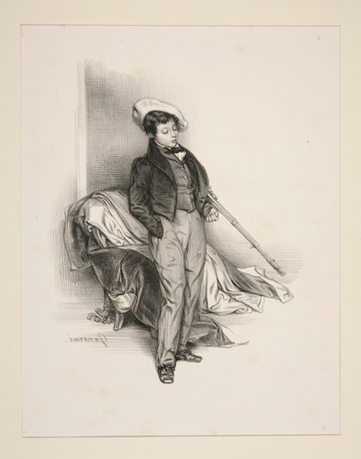 Alfred (Feydeau) von Paul Gavarni