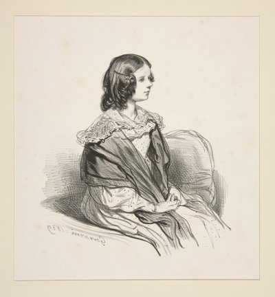Anonym von Paul Gavarni