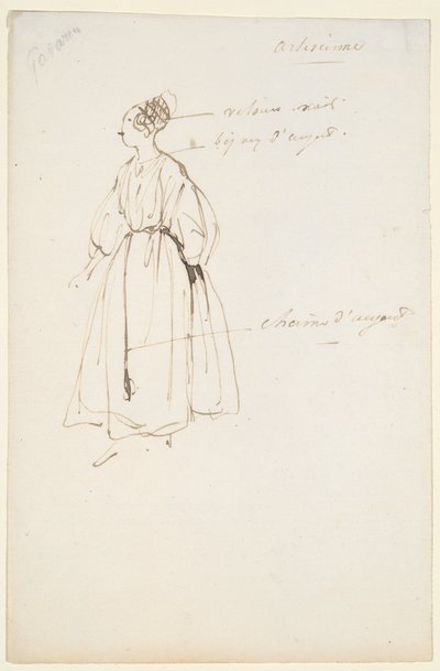 Arlesienne von Paul Gavarni