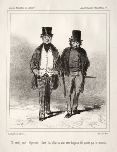 Baliverneries Parisiennes von Paul Gavarni