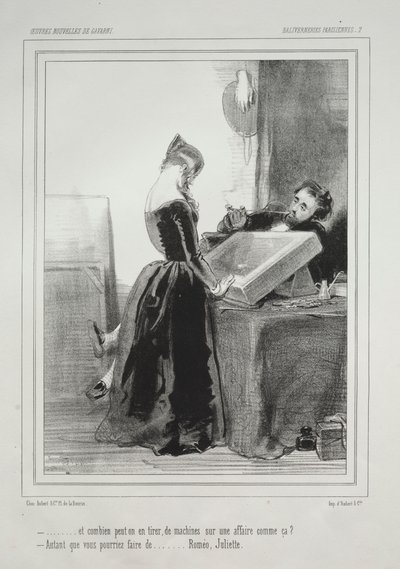 Baliverneries Parisiennes von Paul Gavarni