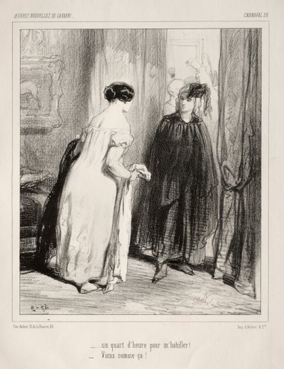 Karneval von Paul Gavarni