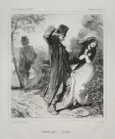 Chemin de Toulon von Paul Gavarni