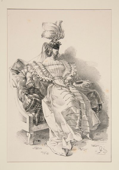 Herzogin von Paul Gavarni