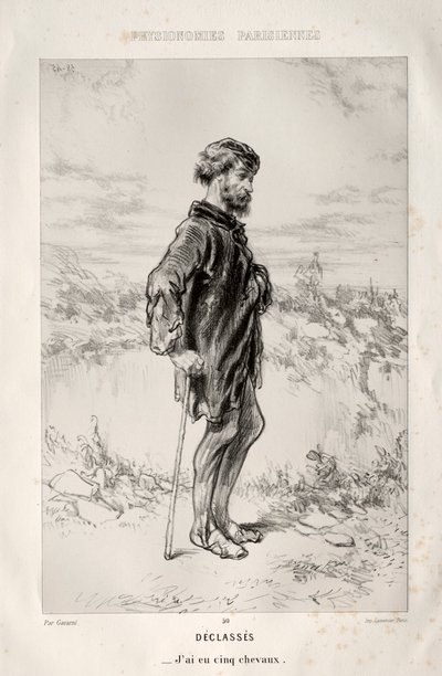 Deklassierte von Paul Gavarni
