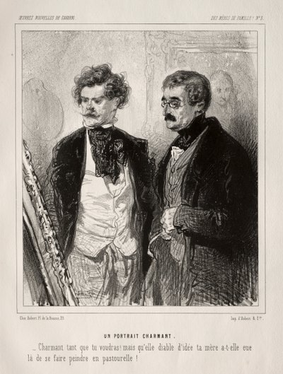 Des Mères de Famille! von Paul Gavarni