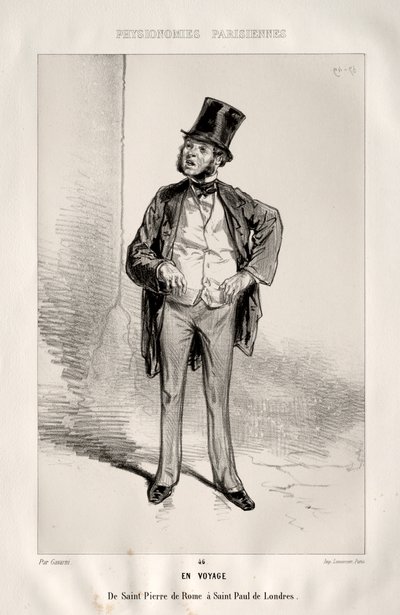 Auf Reise von Paul Gavarni