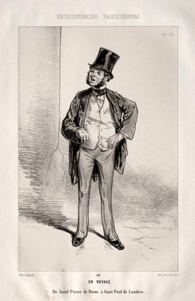 Auf Reisen von Paul Gavarni