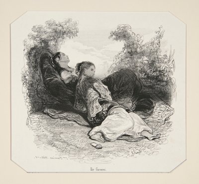 Fleurs d von Paul Gavarni