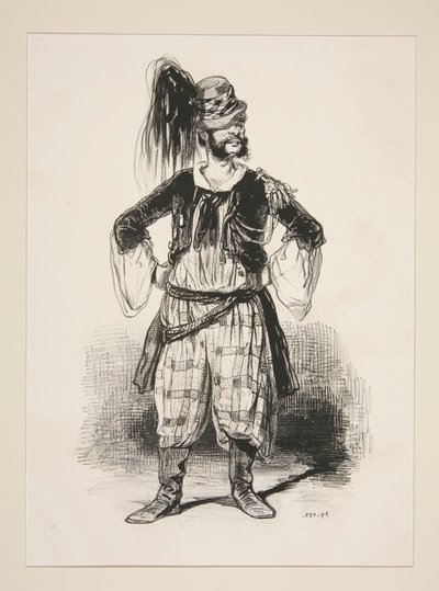 Fremder General von Paul Gavarni