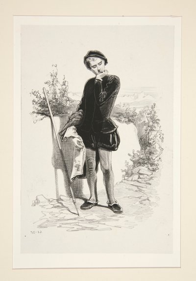 HENRI IV als Kind von Paul Gavarni