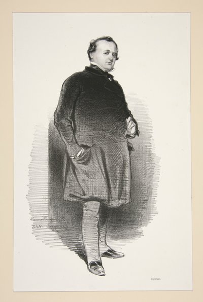 Henri Monnier von Paul Gavarni