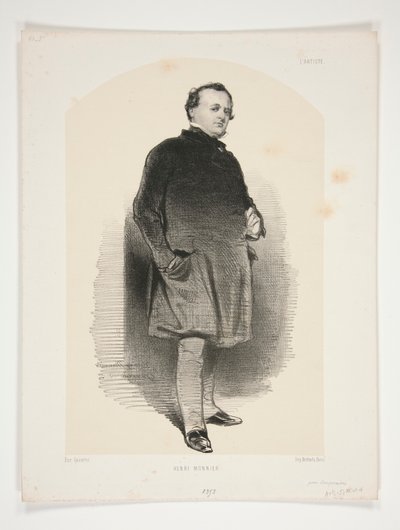 Henri Monnier von Paul Gavarni