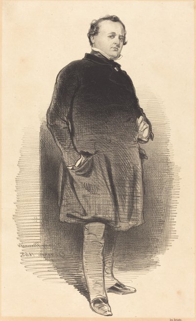 Henry Monnier von Paul Gavarni