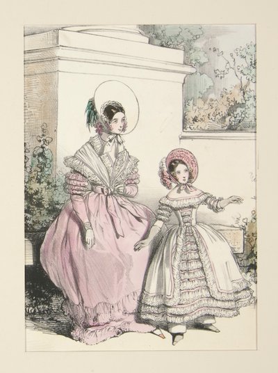 Juli 1838. Kleid aus Surat-Musselin von Paul Gavarni