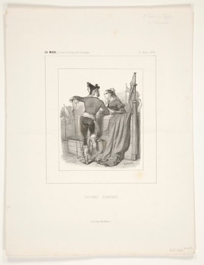 Der Stierkämpfer von Paul Gavarni