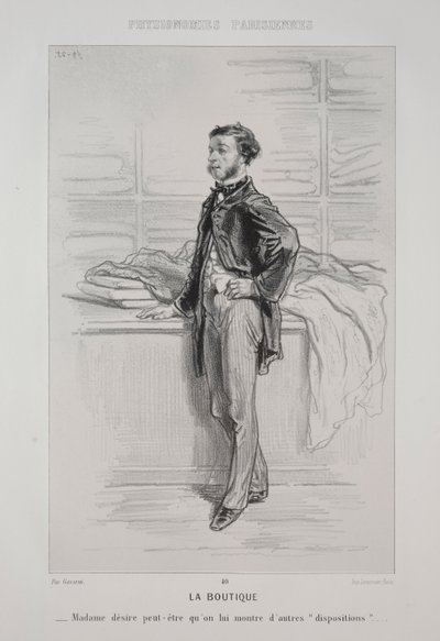 La Boutique von Paul Gavarni