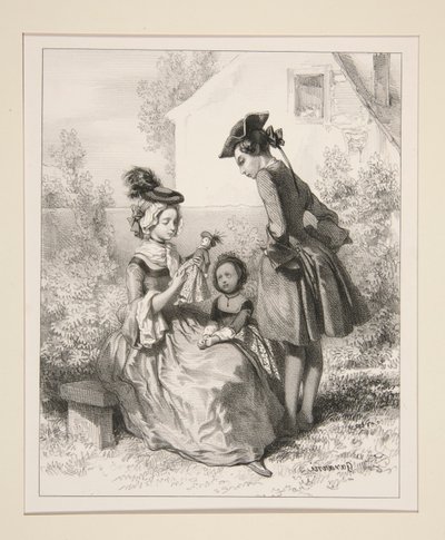 Die Puppe von Paul Gavarni