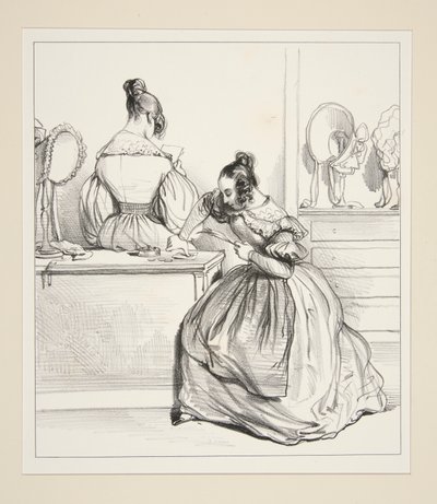 La lettre qu von Paul Gavarni
