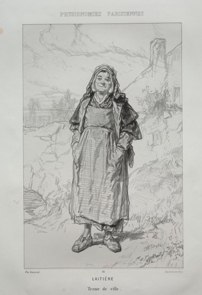 Laitière von Paul Gavarni