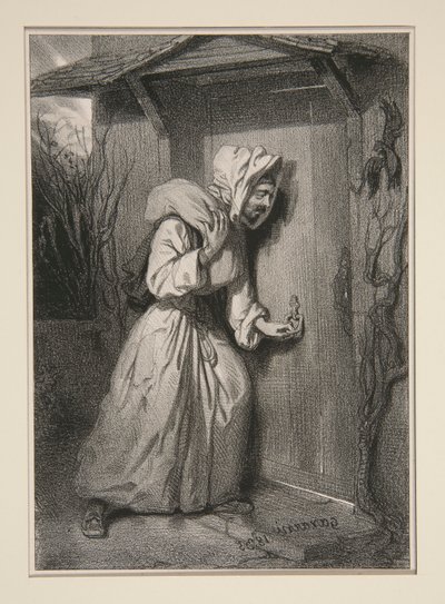Der Königskuchen von Paul Gavarni
